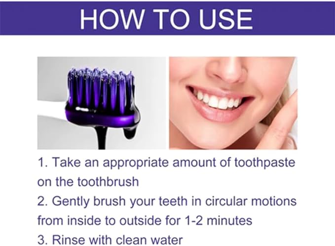 Purple Whitening Toothpaste - ZainaMart