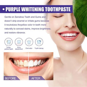 Purple Whitening Toothpaste - ZainaMart