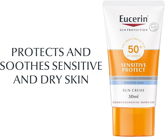 Eucerin Sun Cream Spf 50 + 50ml - ZainaMart