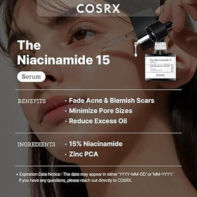 COSRX The Niacinamide 15 Serum For Oily Skin - ZainaMart