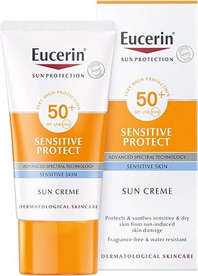 Eucerin Sun Cream Spf 50 + 50ml - ZainaMart