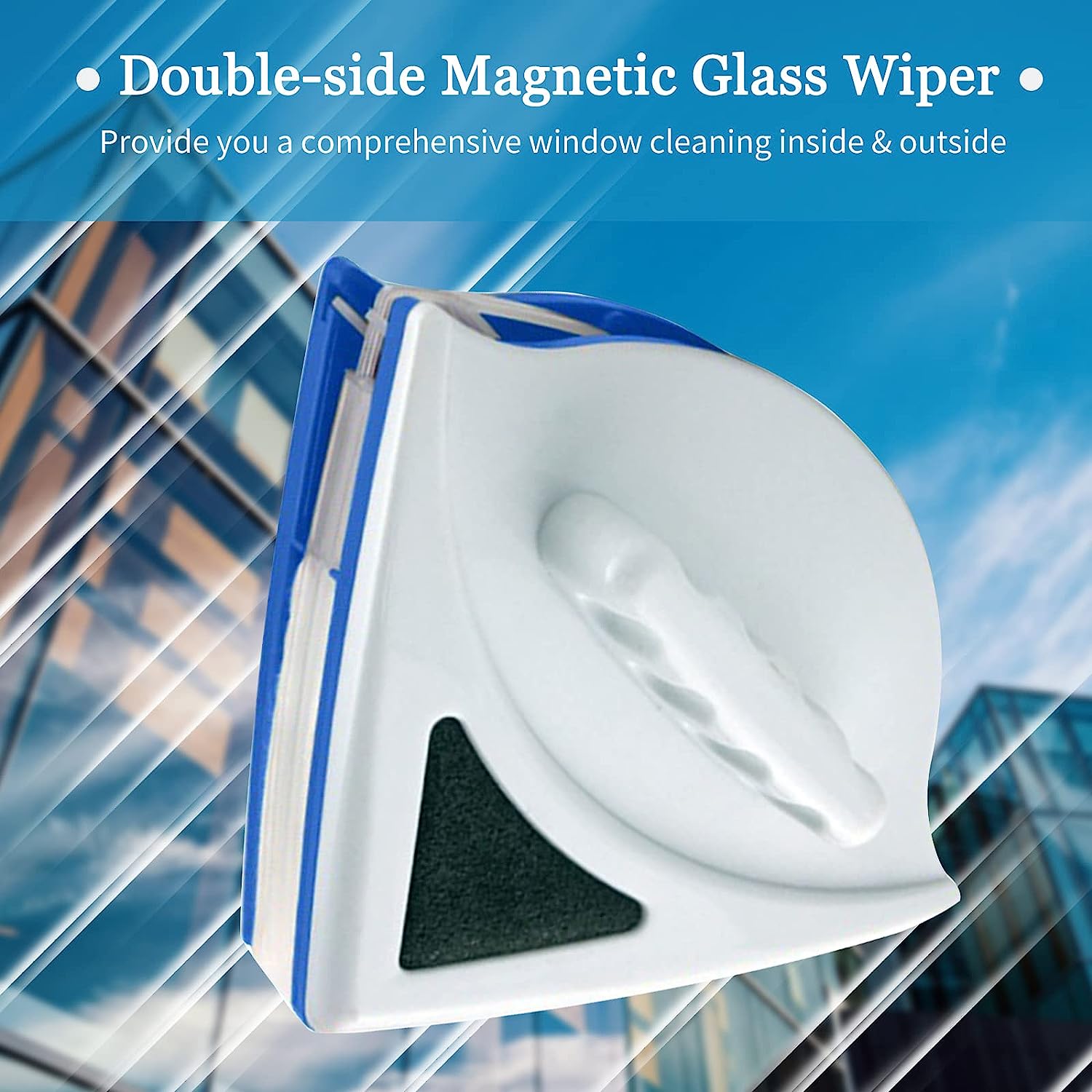 Doublefaced Glass Cleaner Magnetic - ZainaMart