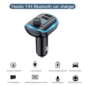 Y44 FM Car Transmitter - ZainaMart