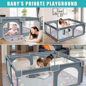 Large Single Baby Playpen - ZainaMart