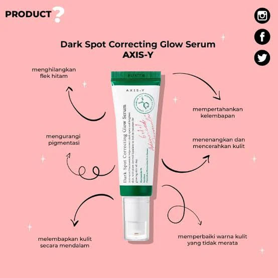 AXIS-Y Dark Spot Correcting Glow Serum - ZainaMart