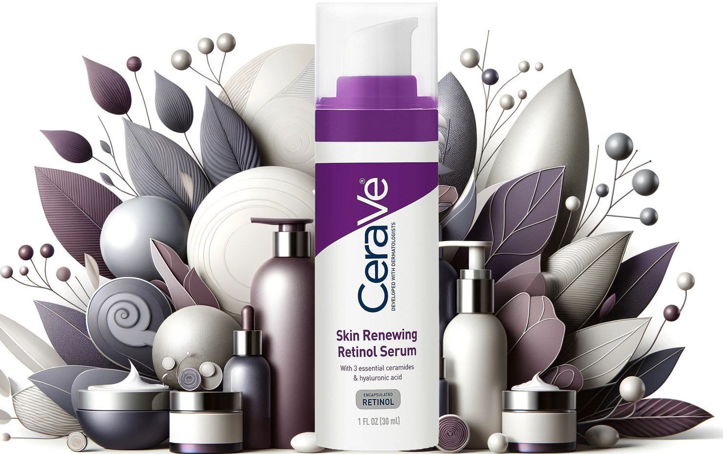 CeraVe Skin Renewing Retinol Serum (30 ml) - ZainaMart