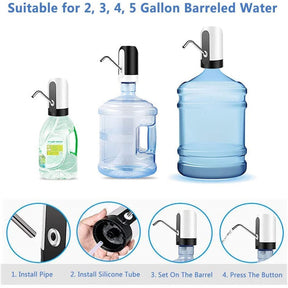 Electric Portable Water Dispenser Pump - ZainaMart