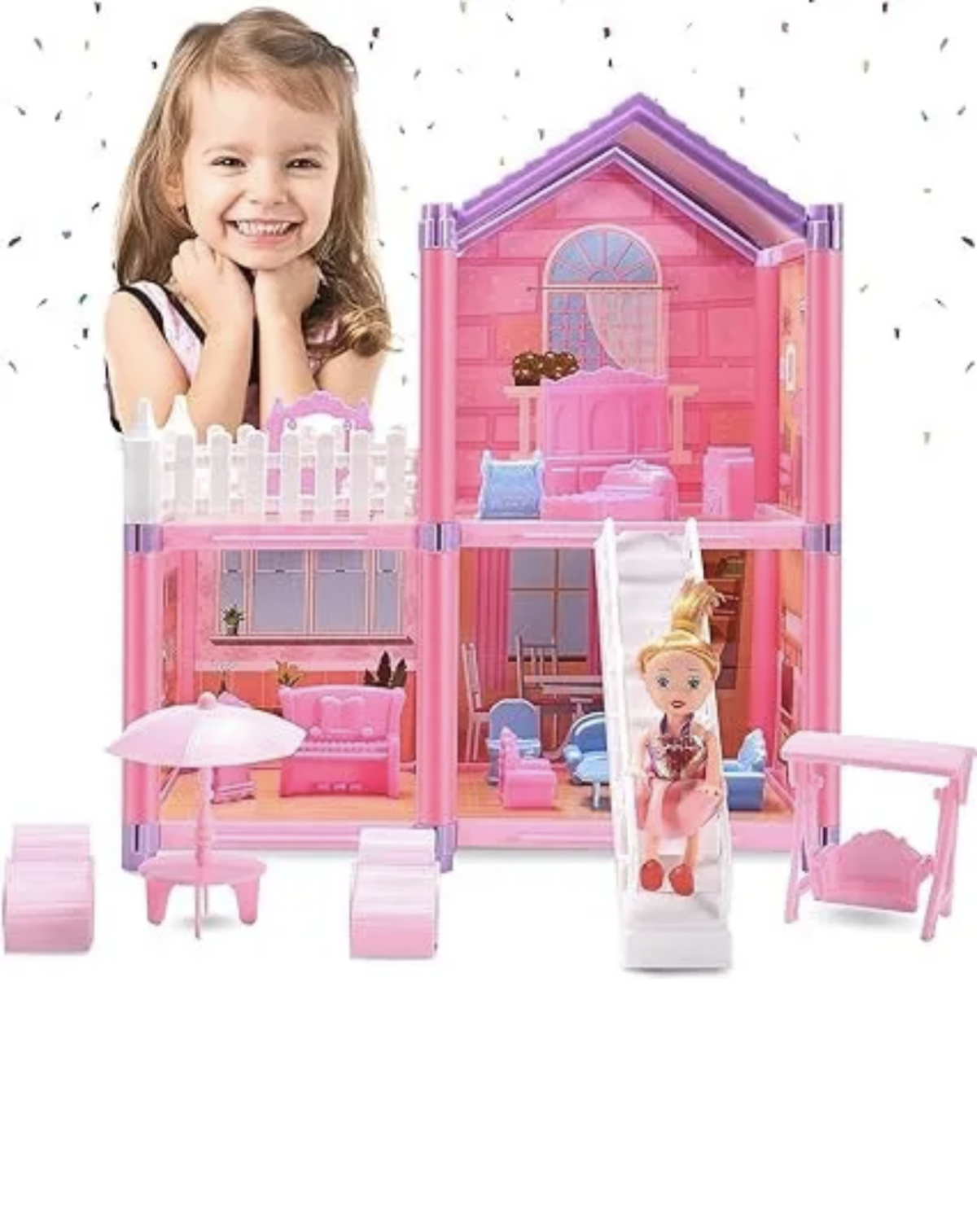 Dollhouse Building Toys Figure - ZainaMart